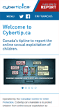 Mobile Screenshot of cybertip.ca